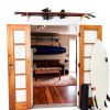 Bamboo Ski Wall Mount Vagabond Racks Shelf-5