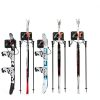 Wall Mount Ski Rack UPSPORT Orange ABS Design-1