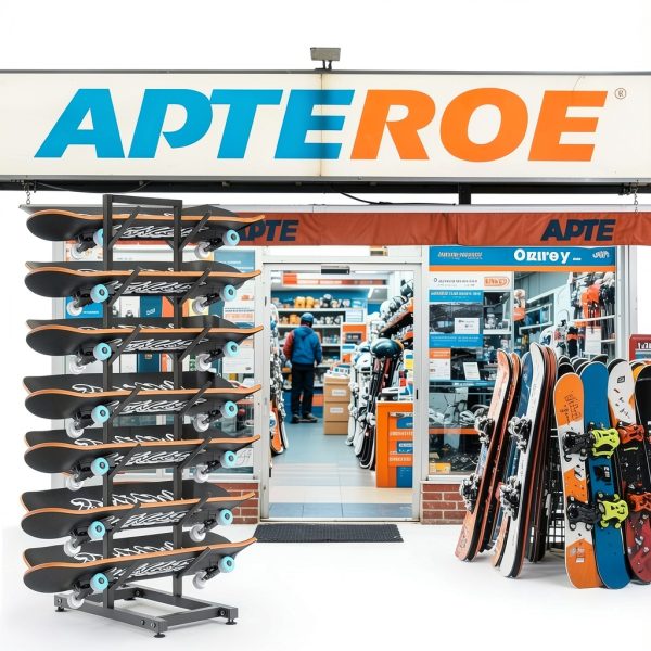 SHZYJBRY 7-Tier Metal Ski Storage Racks-3