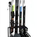 Freestanding Ski Rack FHXZH G9000 Powder-Coated Scratch Resistant-0