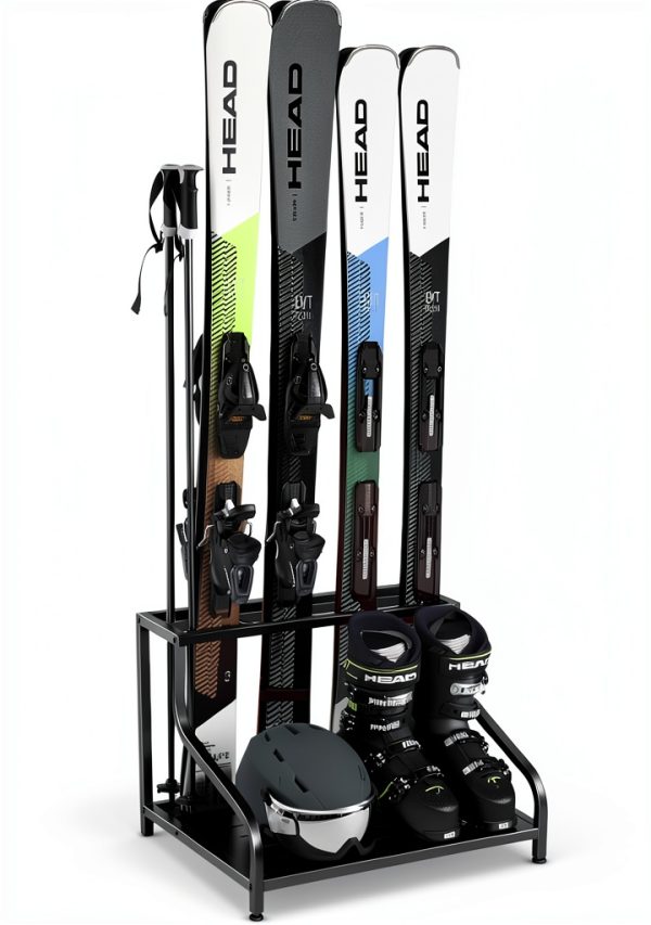 Freestanding Ski Rack FHXZH G9000 Powder-Coated Scratch Resistant-0