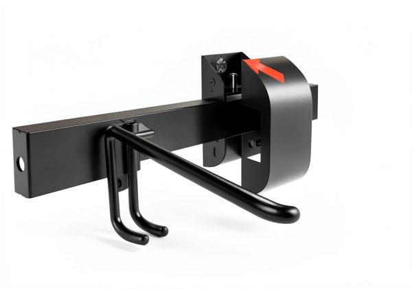Ski Wall Rack Tdrynl Powder Coated Adjustable 5 Hook Storage 32x16x6-5