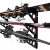 Ski Storage Rack StoreYourBoard SYD-DRSki Black 3‑Shelf Wall Mount-0
