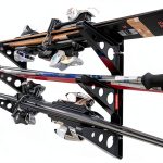 Ski Storage Rack StoreYourBoard SYD-DRSki Black 3‑Shelf Wall Mount-0