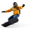 Xichanglong Ski Rack Wall Mount Orange SR1 Heavy-Duty ABS Anti-Slip-8