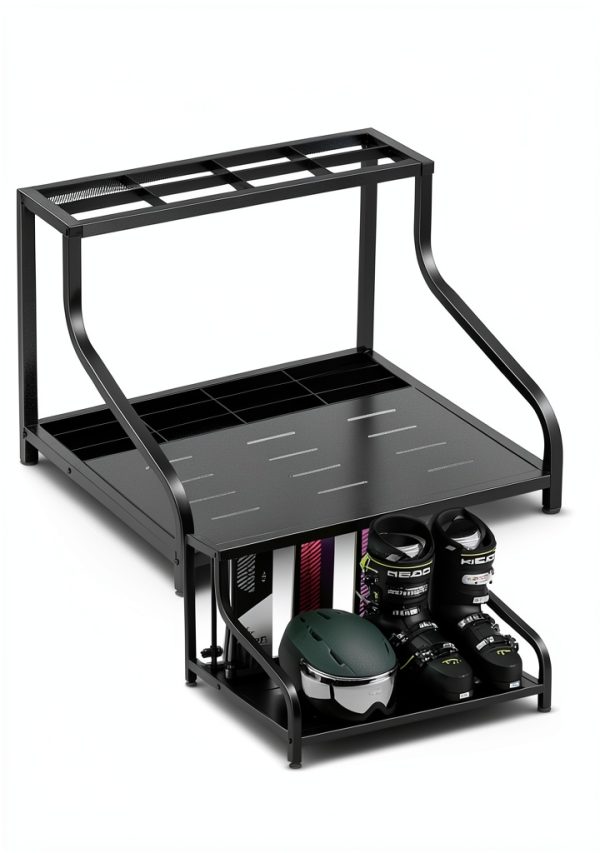 Freestanding Ski Rack FHXZH G9000 Powder-Coated Scratch Resistant-2