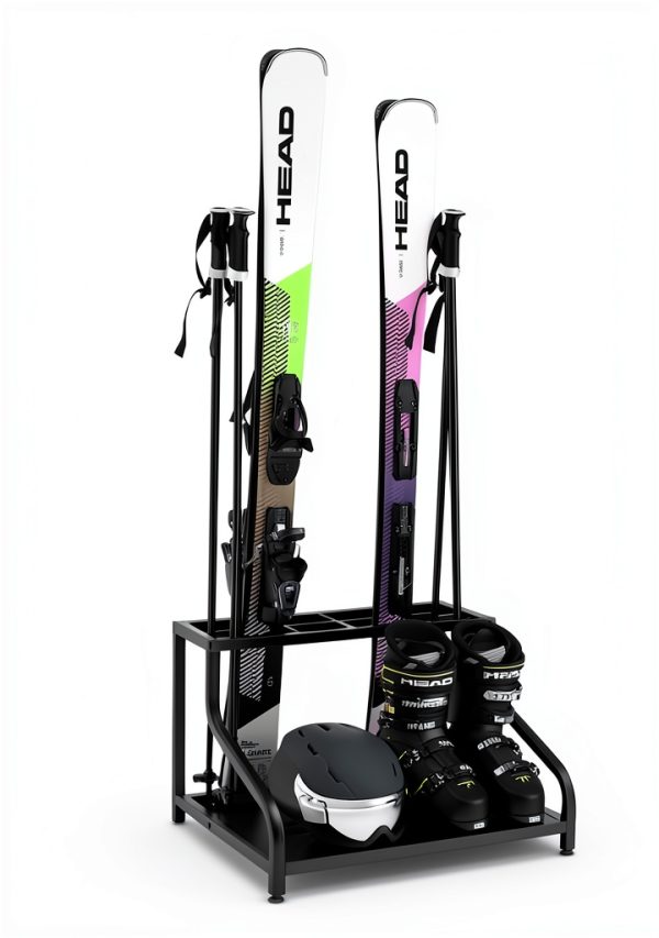 Freestanding Ski Rack FHXZH G9000 Powder-Coated Scratch Resistant-3