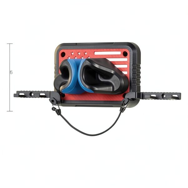 Generic Ski & Snowboard Wall Mount HXZJ-2 Black/Blue 1 Pack-1