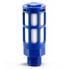 Plastic Pneumatic Muffler 3/8 PT Blue - uxcell 3 Pack PU Silencer-0