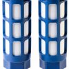 Plastic Pneumatic Muffler 3/8 PT Blue - uxcell 3 Pack PU Silencer-3
