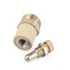 Pneumatic Muffler 5PCS 1/2 inch Brass Flow Silencer by Mtsooning-7