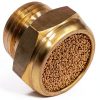 Cosmostar AM0705 1/8HP Radial Piston Air Motor Muffler Service Kit, 1.3 N/m 1000-2500 RPM Silincer Repair Kit. ​Pneumatic Muffler Filter Noise 1/4" PT Thread Pneumatic Air Cylinder Accessories.-3