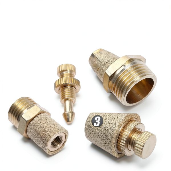 Pneumatic Muffler 5PCS 1/2 inch Brass Flow Silencer by Mtsooning-6