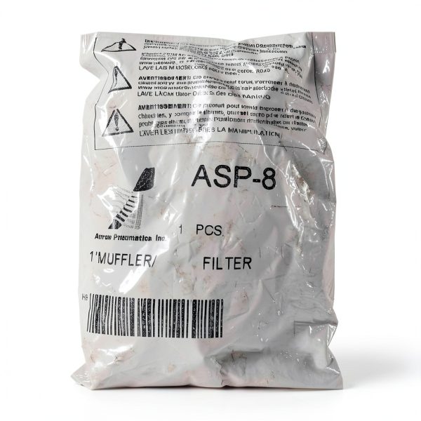 Pneumatic Exhaust Muffler Arrow Pneumatics ASP-8 1" Bronze 300 Psig-2