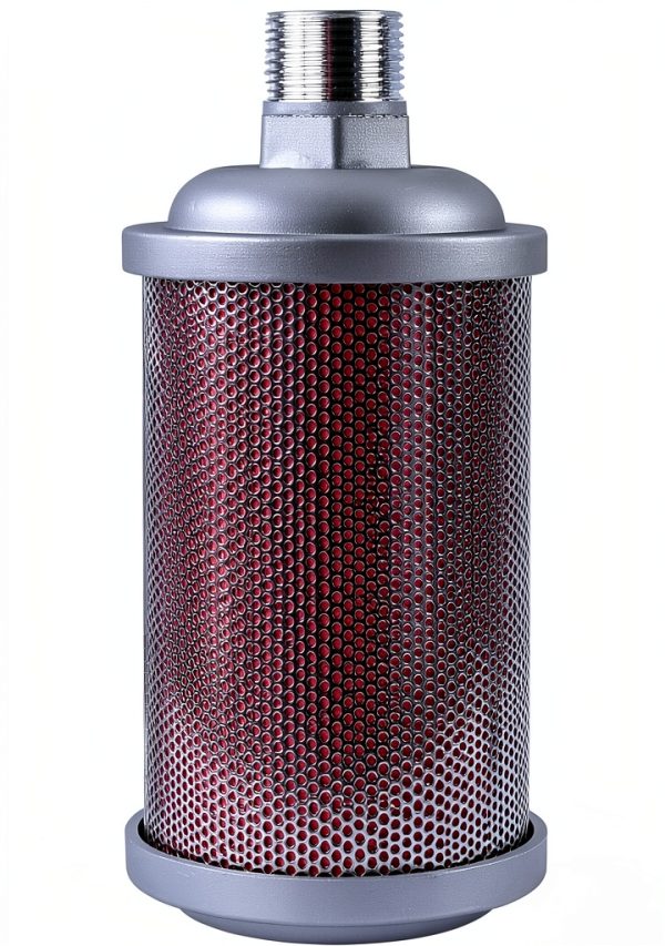 DSFIER XY-10 1" NPT Air Compressor Muffler Stainless Steel Silencer-0