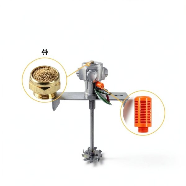 Cosmostar AM0705 1/8HP Radial Piston Air Motor Muffler Service Kit, 1.3 N/m 1000-2500 RPM Silincer Repair Kit. ​Pneumatic Muffler Filter Noise 1/4" PT Thread Pneumatic Air Cylinder Accessories.-5