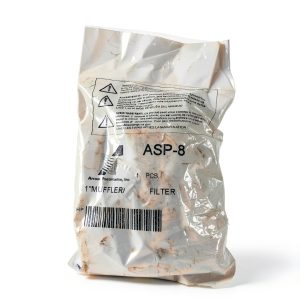 Pneumatic Exhaust Muffler Arrow Pneumatics ASP-8 1" Bronze 300 Psig-0