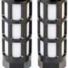 Plastic Pneumatic Muffler 1/2 PT Black by uxcell - 4 Pack-3