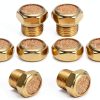 Air Pneumatic Muffler 10-piece PHITUODA Brass Silencer 1-8 NPT Flat-1