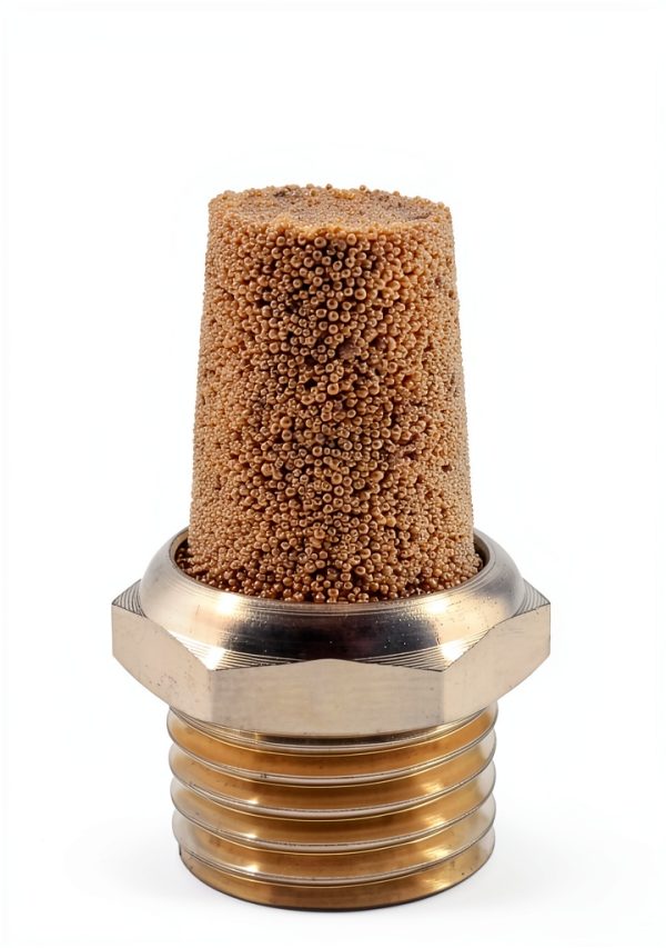 Air Pneumatic Mufflers Brass Silencer Jiozermi 1/4 & 1/8 NPT Male-2